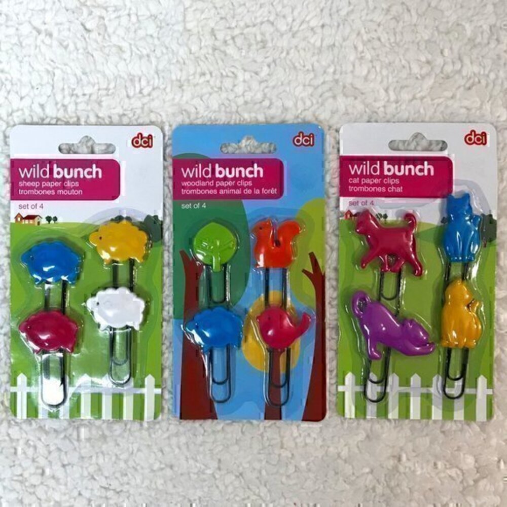 DCI "Wild Bunch" Paperclip Assortment